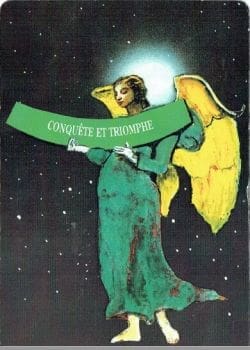 Carte photographiée tirée du jeu "Comment dialoguer avec votre ange gardien" © Hania Czajkowski